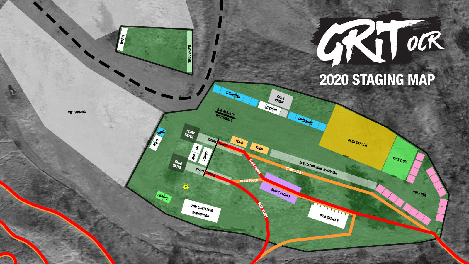 2020 Staging Map 2020 Staging Map