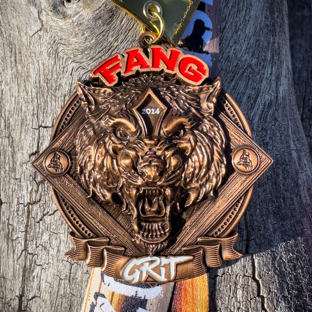 2024 Fang finisher medal